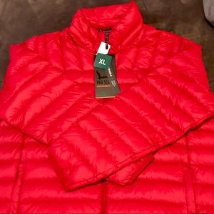 Hawke & Co. men’s packable down puffer coat, sz XL